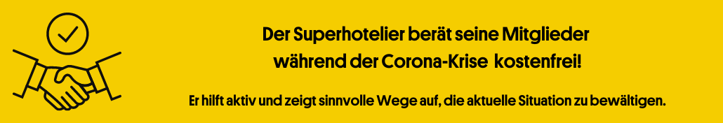 Corona Hilfe für Hoteliers Banner 2
